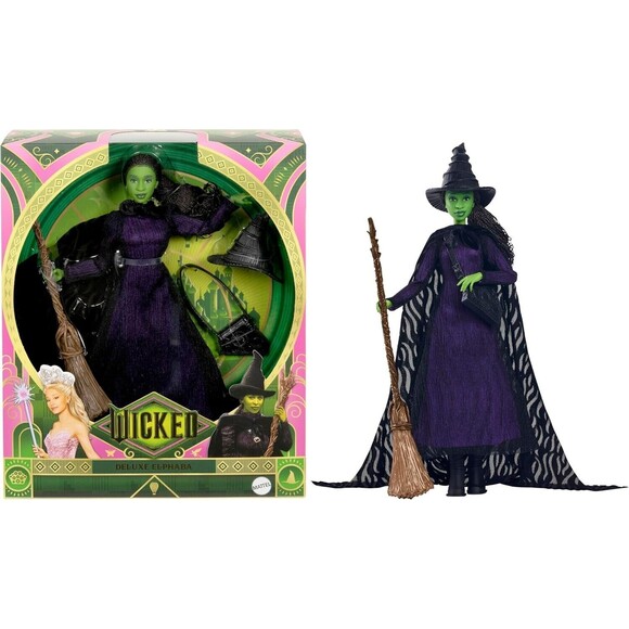 Mattel Universal Wicked Movie Glinda Elphaba Deluxe  Fashion Doll [FAST SHIP] - Picture 2 of 5